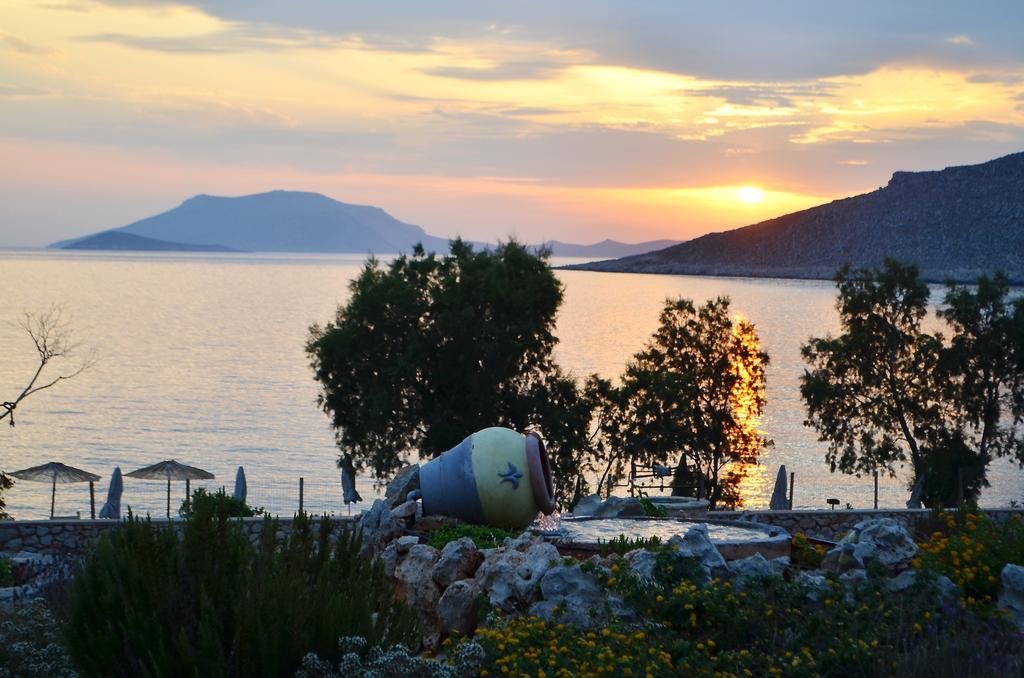 Villa Romanza beach villa Chalki Town Camera foto