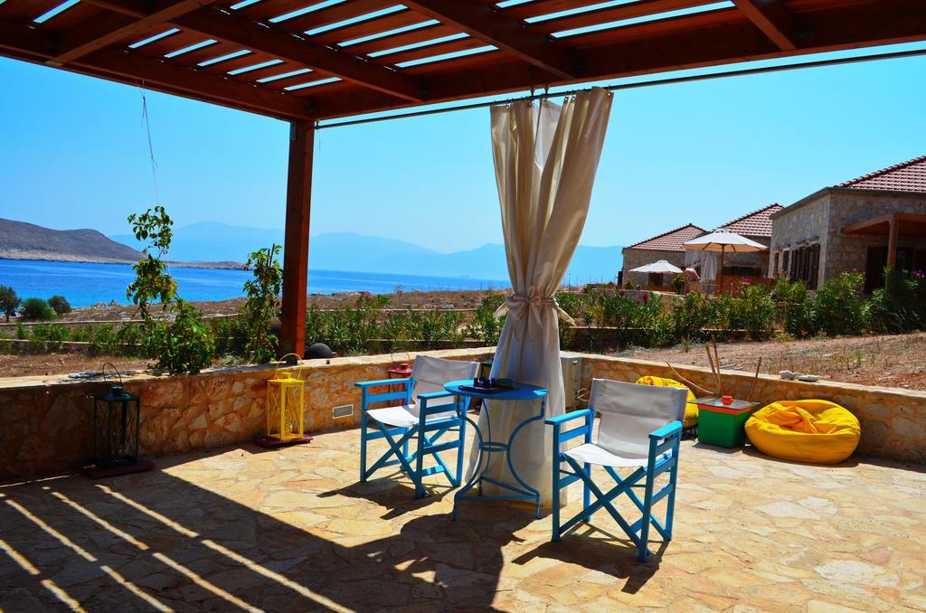 Villa Romanza beach villa Chalki Town Camera foto