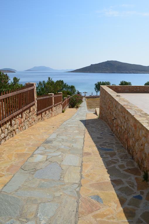 Villa Romanza beach villa Chalki Town Esterno foto