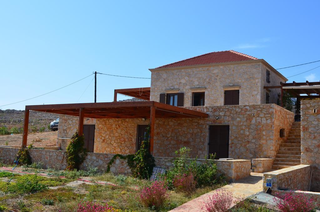 Villa Romanza beach villa Chalki Town Esterno foto
