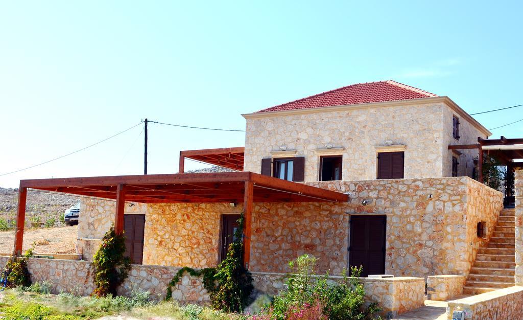 Villa Romanza beach villa Chalki Town Esterno foto